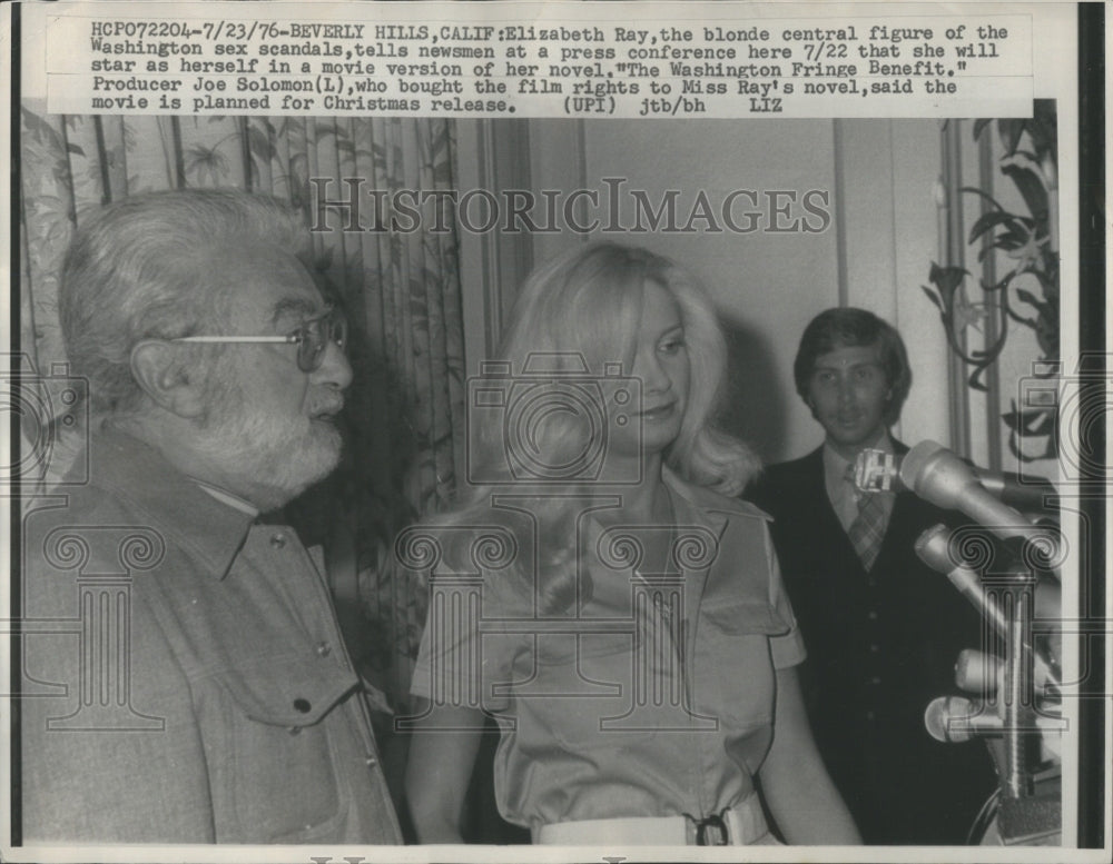 1976 Press Photo Elizabeth Ray Washington sex scandals - RRU84291 - Historic Images