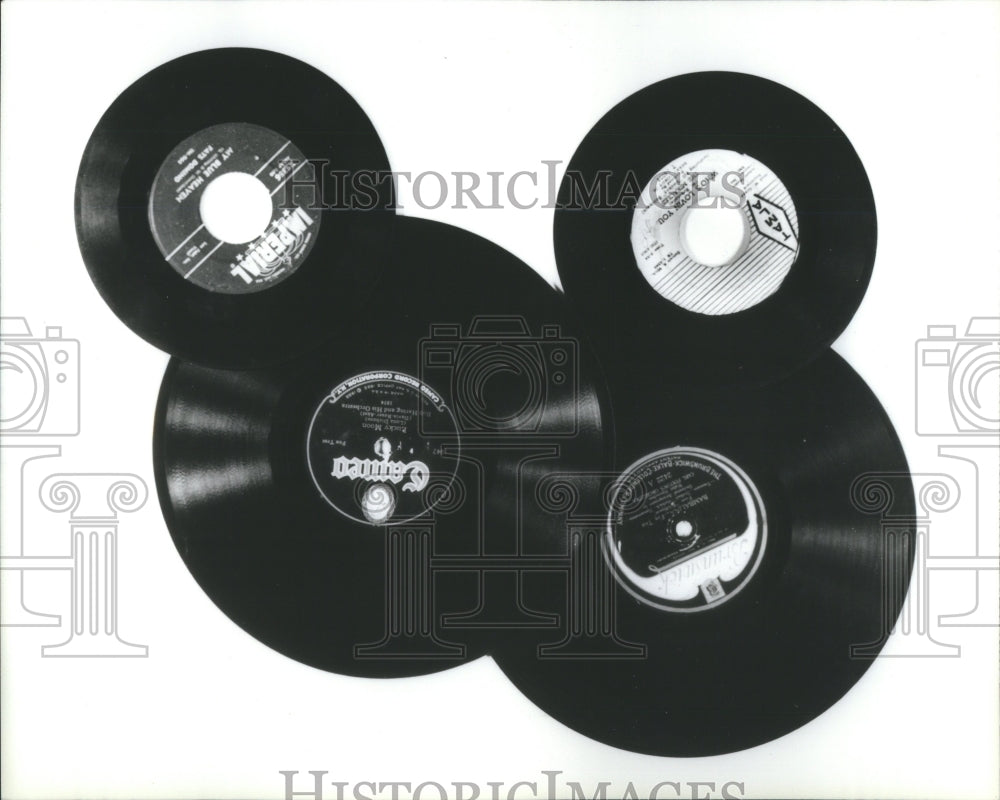 1980 Phonograph Records - Historic Images