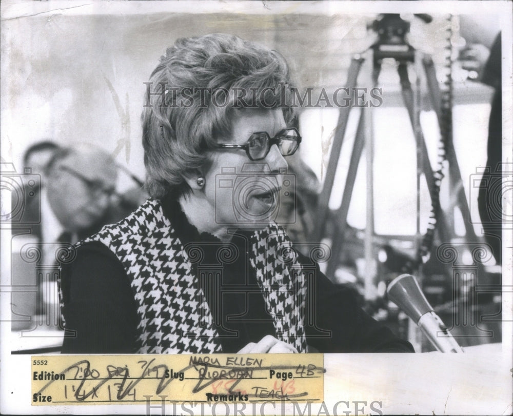 1973 Mary Ellen Riordan Woodward Putnam - Historic Images