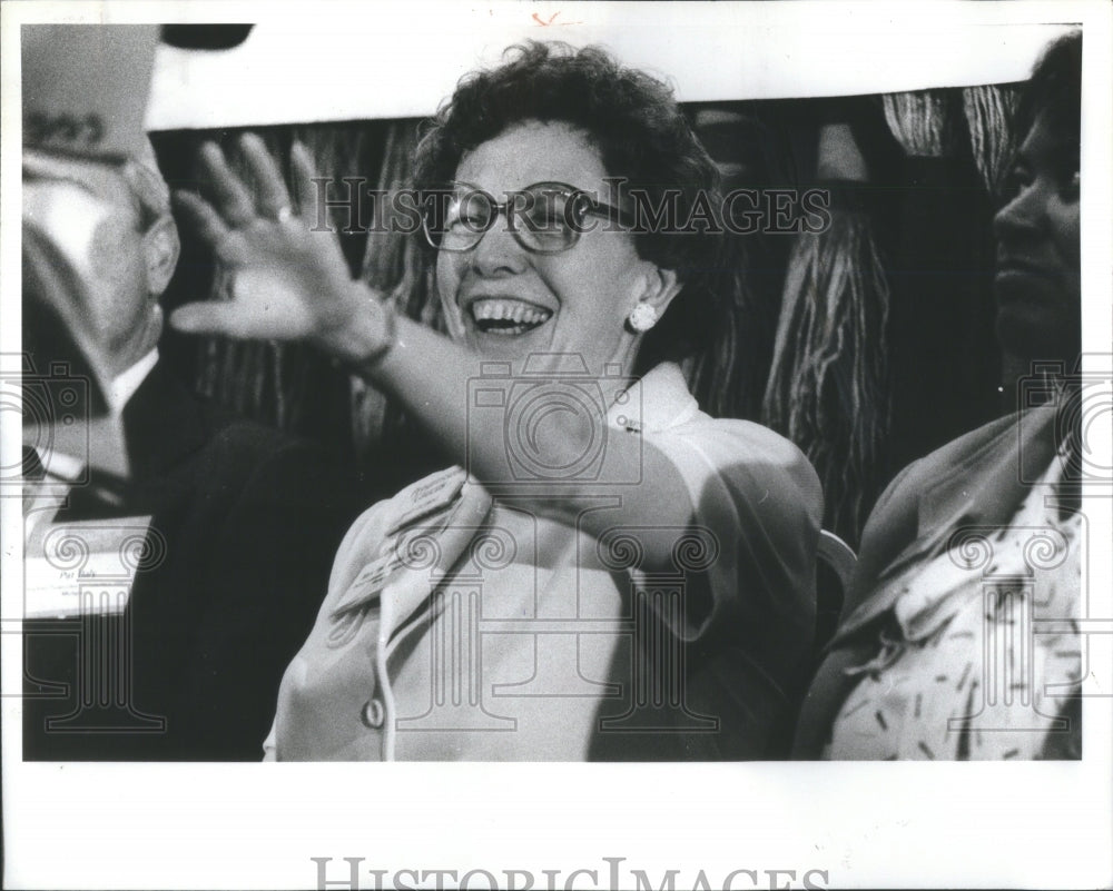 1980 Teacher Union Pres. Mary Ellen Riodan - Historic Images