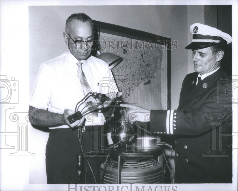 1969 Press Photo FELIX RECZAK ASSISTANT FIRE MARSHALL - RRU84603-Historic Images