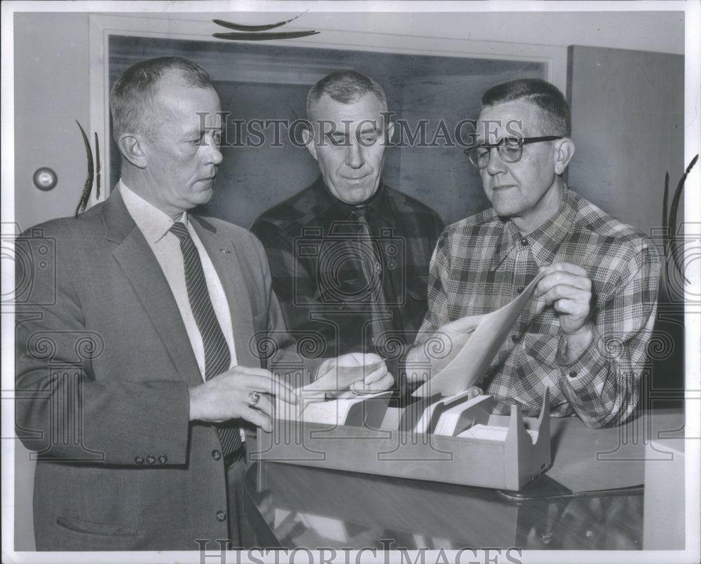 1959, Charles H.Glossier,R.Muffler, C.Huck. - RRU84711 - Historic Images