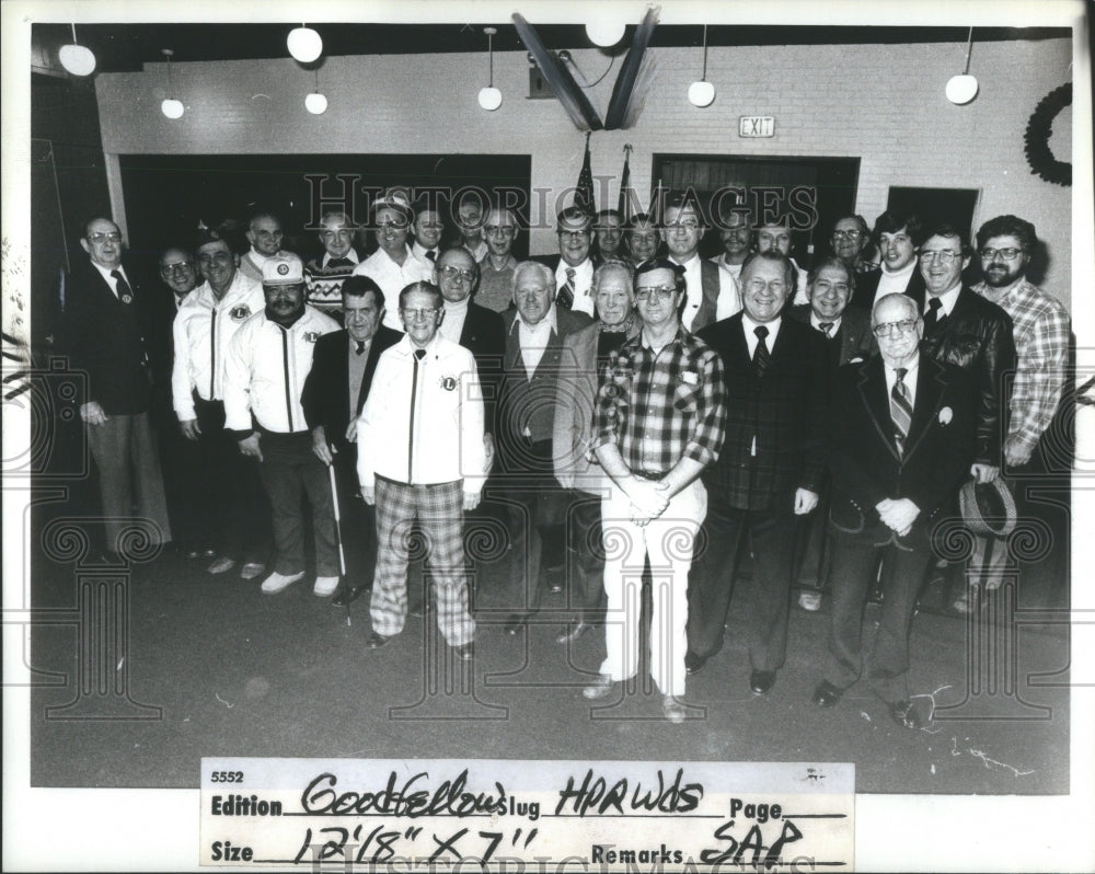 1982 HARPER WOODS GOODFELLOWS-Historic Images