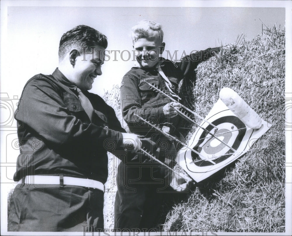 1959 Detroit Boy Scouts Radzicki Scheneder  - Historic Images