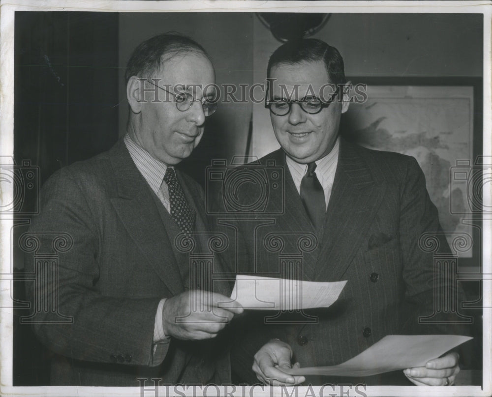 1940 Press Photo Geo. M. Read Clerk of Fed. Ct. Reeves - RRU84781 - Historic Images