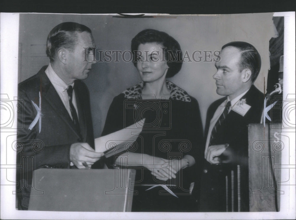 1961 Republican Committee GOP Dean Burch - Historic Images