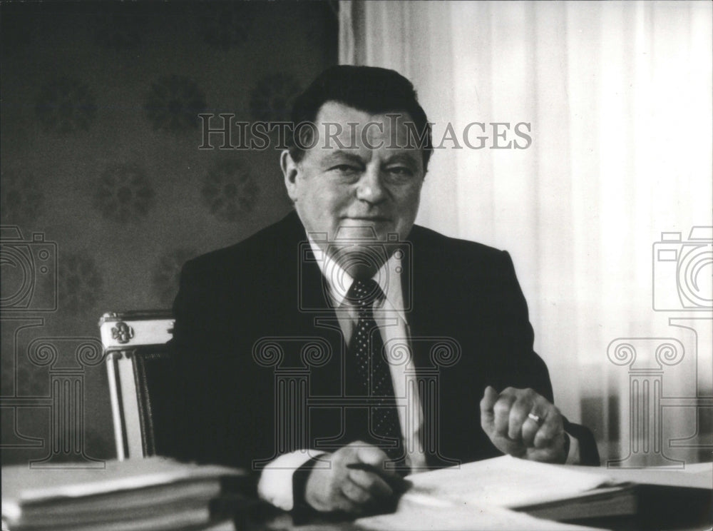 1980 Franz Josef Straus German Offical-Historic Images