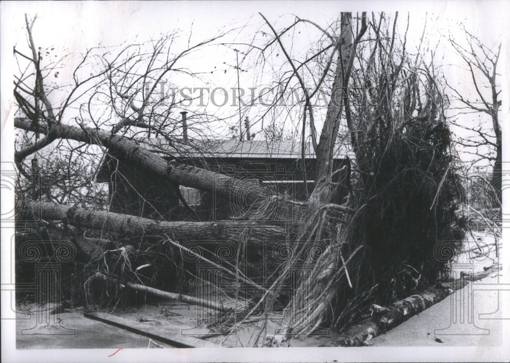 1972 Press Photo Pelee Island Storm Damage - RRU85617 - Historic Images