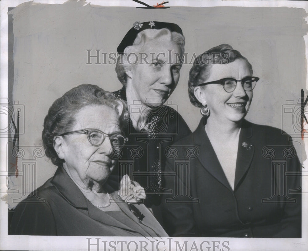 1957 Mary Humphrey Ellen Pangle Chunter - Historic Images