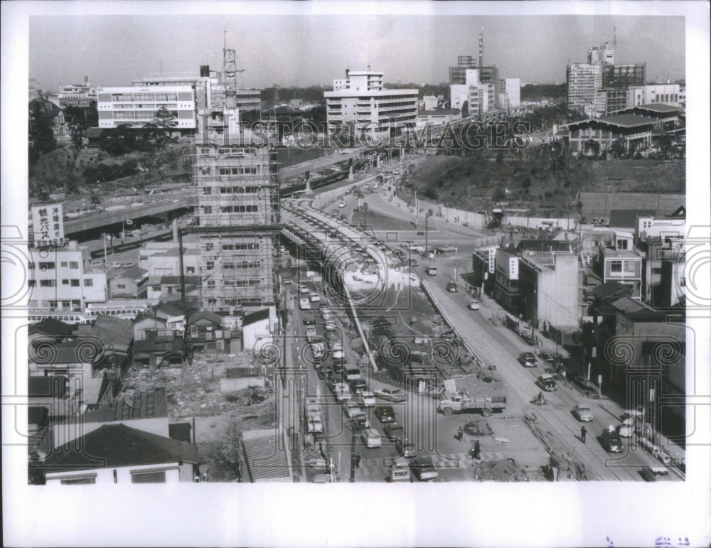 1964 Press Photo Tokyo Underground Interchange View - RRU86069 - Historic Images