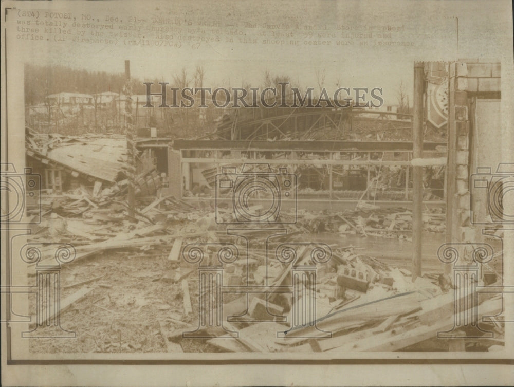 1967 Tornado National Disaster Missouri - Historic Images