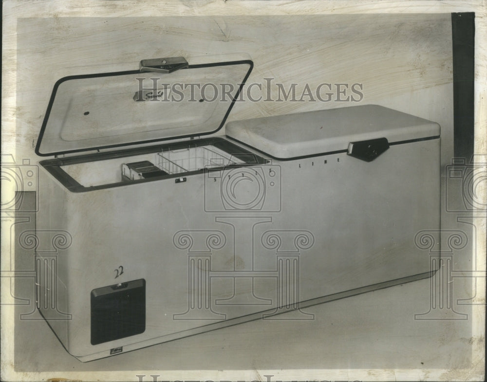 1953 Press Photo Big Boy Home Freezers 22 cubic feet - RRU86349 - Historic Images