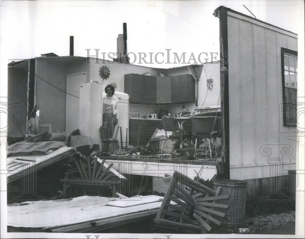 1965 Press Photo Tornado Sauk Village Chicago Suburbs - RRU86511 - Historic Images