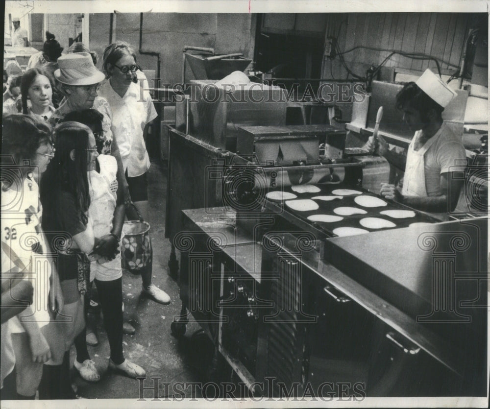 1972 Tortillas Bakery Girl Scouts Journey  - Historic Images