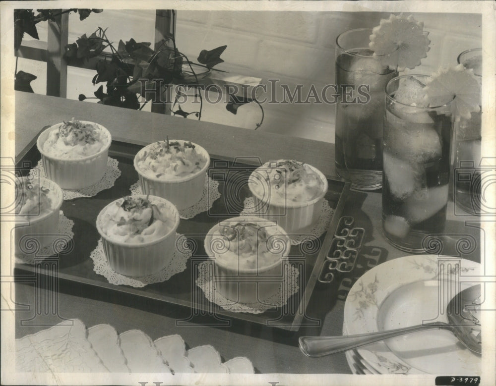 1960 Tropical Tortoni Cake Preparation-Historic Images