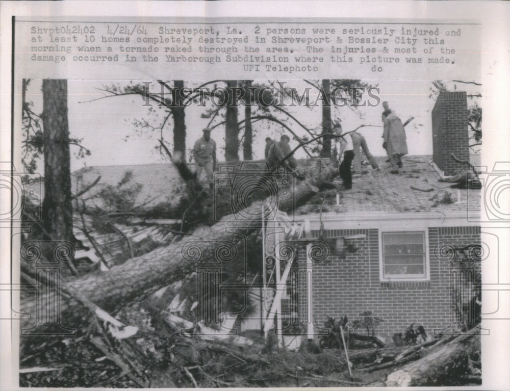 1964 Tornado National Shreverport Bossier  - Historic Images