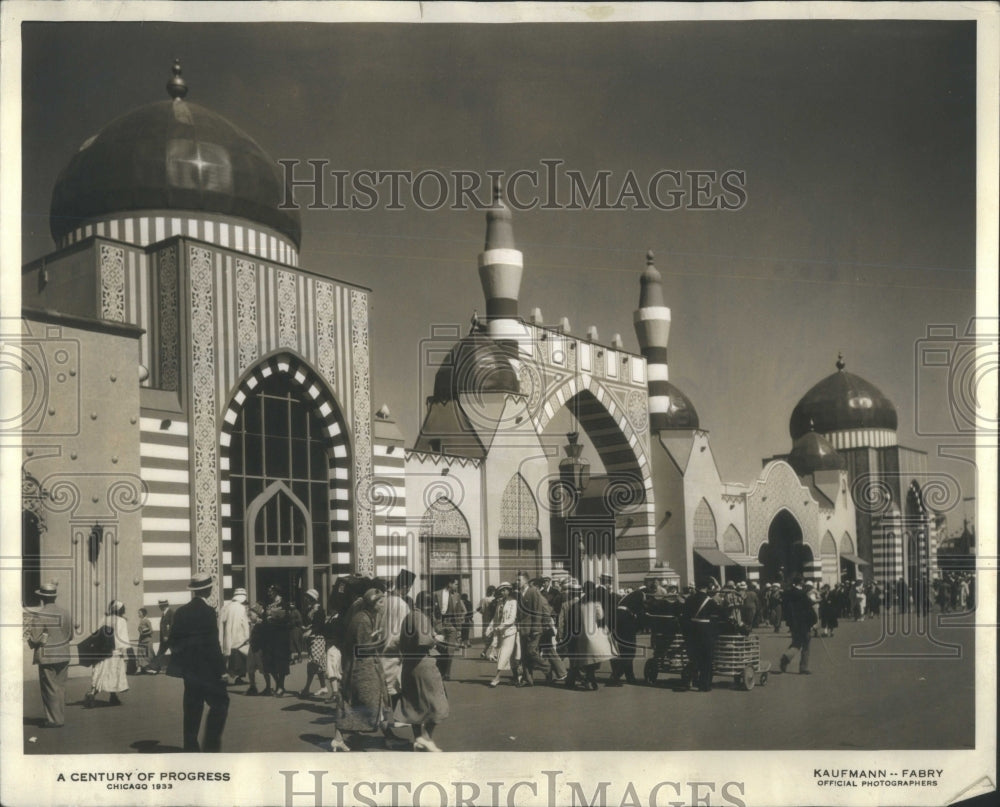 Press Photo Chicago 1833 century Progress Kaufmann - RRU86661 - Historic Images