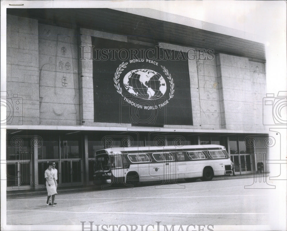 1961 Banner Chicago Trade McCormick Place - Historic Images