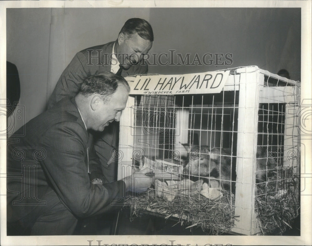 1963 Press Photo McCormick Place Elmhurst door prize - RRU86767 - Historic Images