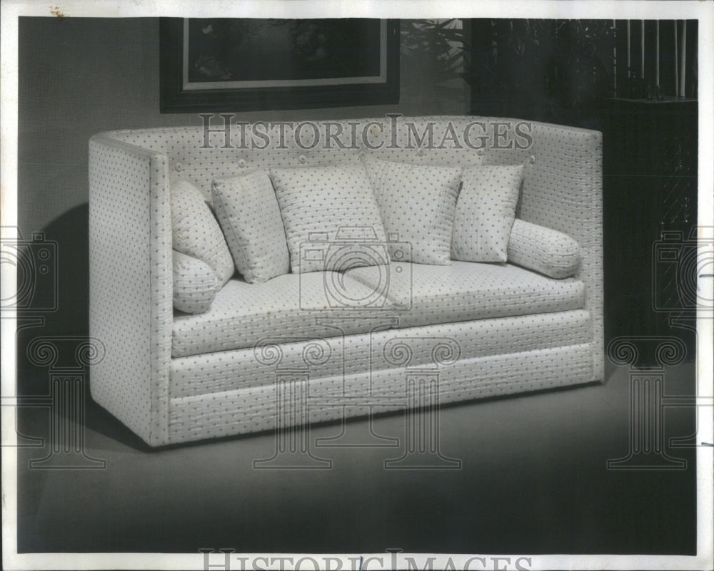 1974 Sofa Soft Contemporary Style Appliance  - Historic Images