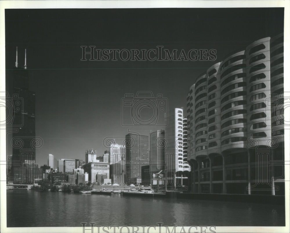 1990 Press Photo River City south congress Street - Historic Images