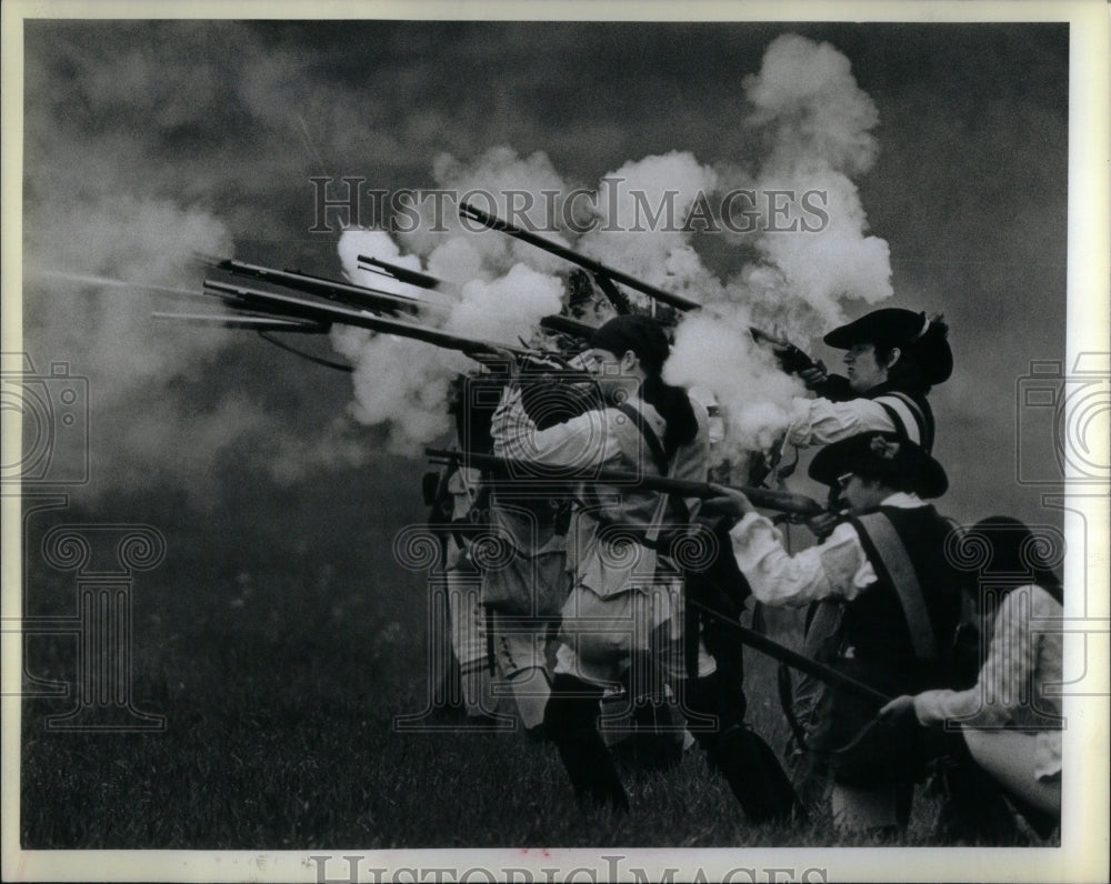 1983 British Revolutionary War Soldiers-Historic Images