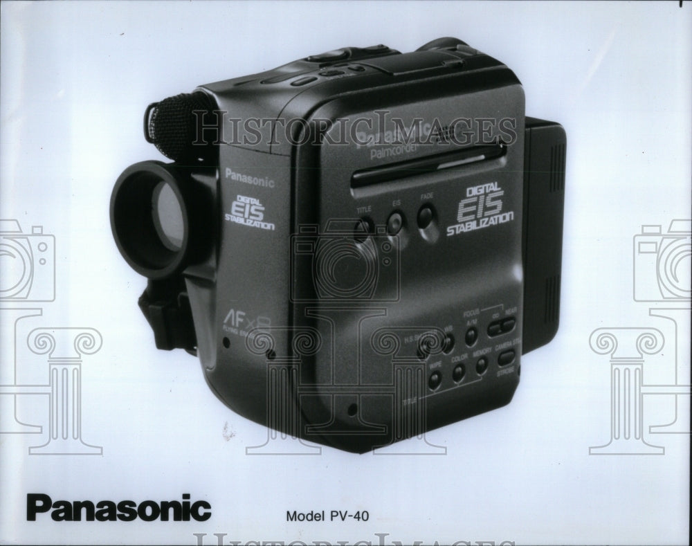 Press Photo Panasonic Model PV-40 Palmcorder - Historic Images