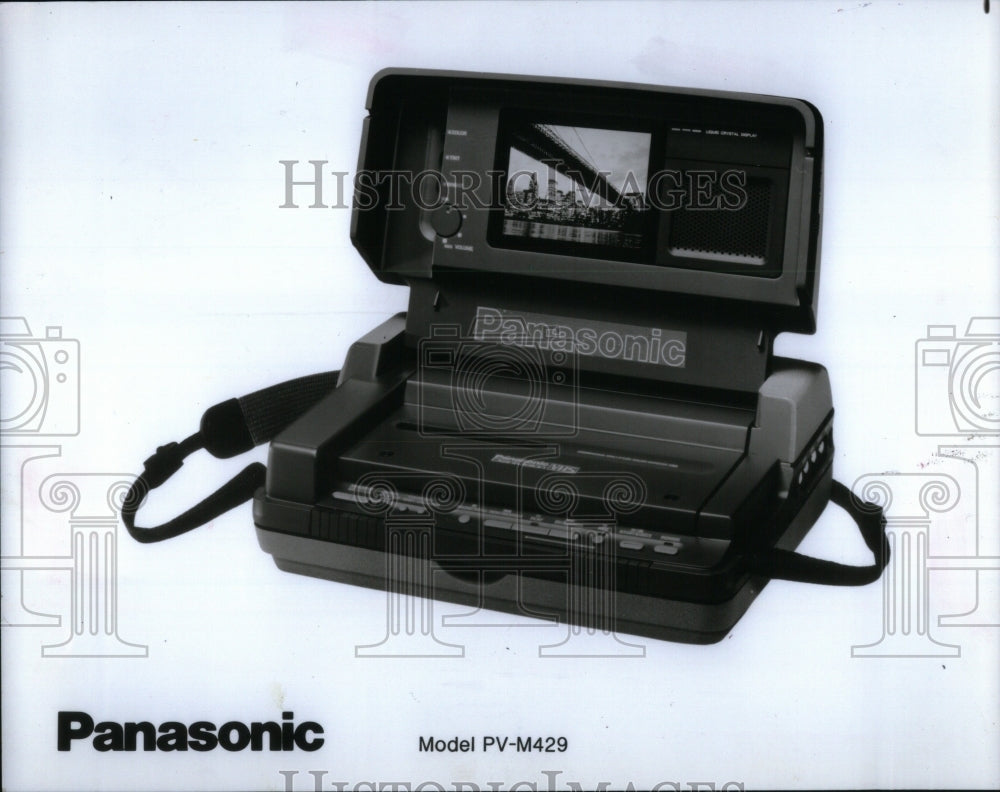 1991 Press Photo Panasonic's Pocket Watch VCR - RRU87449 - Historic Images