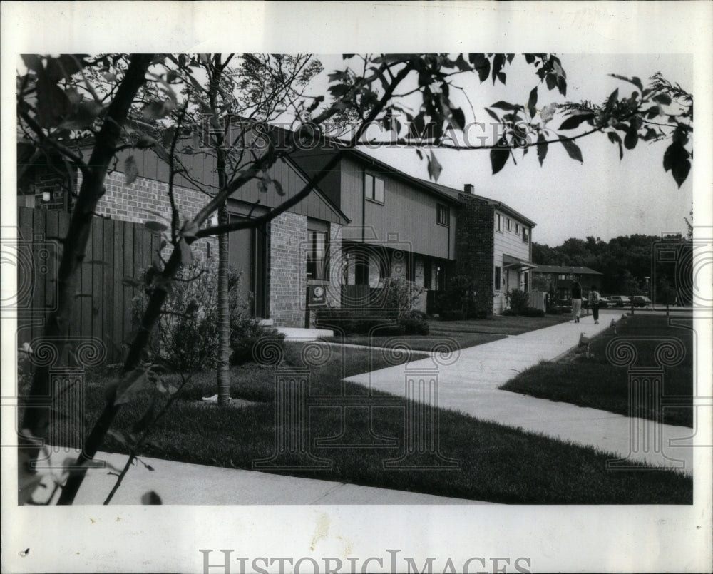 1970 Architecture of Village Green - Historic Images