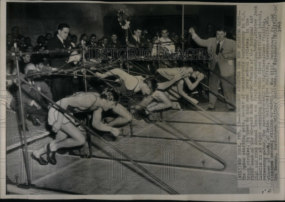 1949 Ogden Starting Gate AAU Track Field - Historic Images