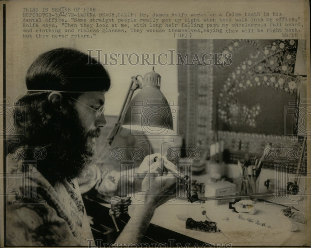 1972 Dr. James Rolfe Dentist Laguna Beach - Historic Images