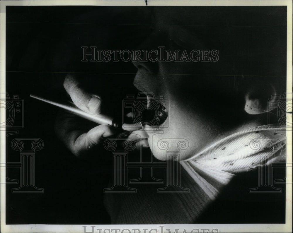 1983 Press Photo Dr K. Wm Hopper Dentist - RRU88159 - Historic Images