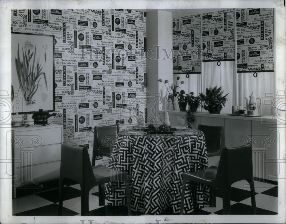 1971 Do-It-Your-Selfers Budget Dining Room-Historic Images