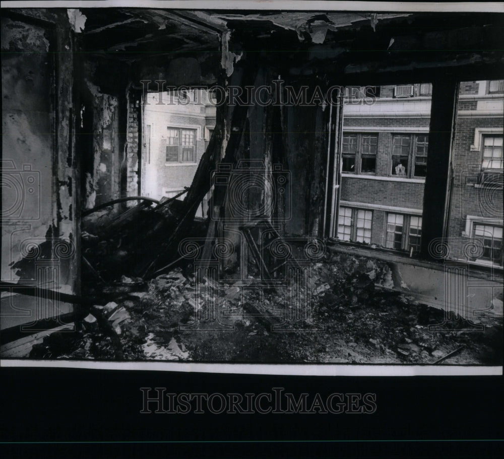 1971 Theodore Hupke Apartment Home Fire  - Historic Images