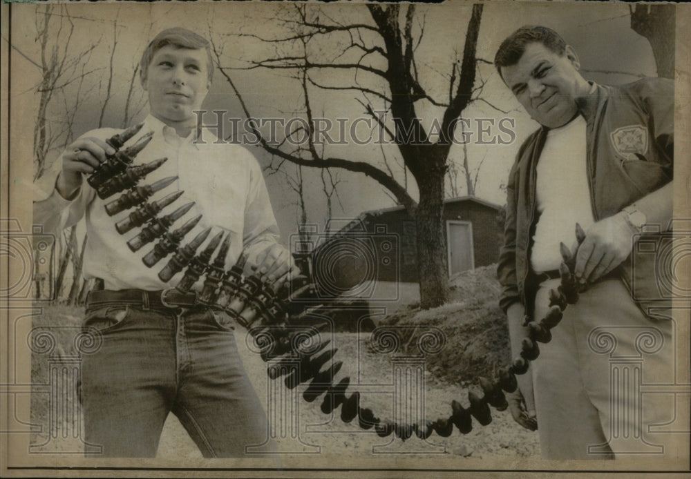 1970 Press Photo St. Louis Police Weapons Cache - RRU89065 - Historic Images