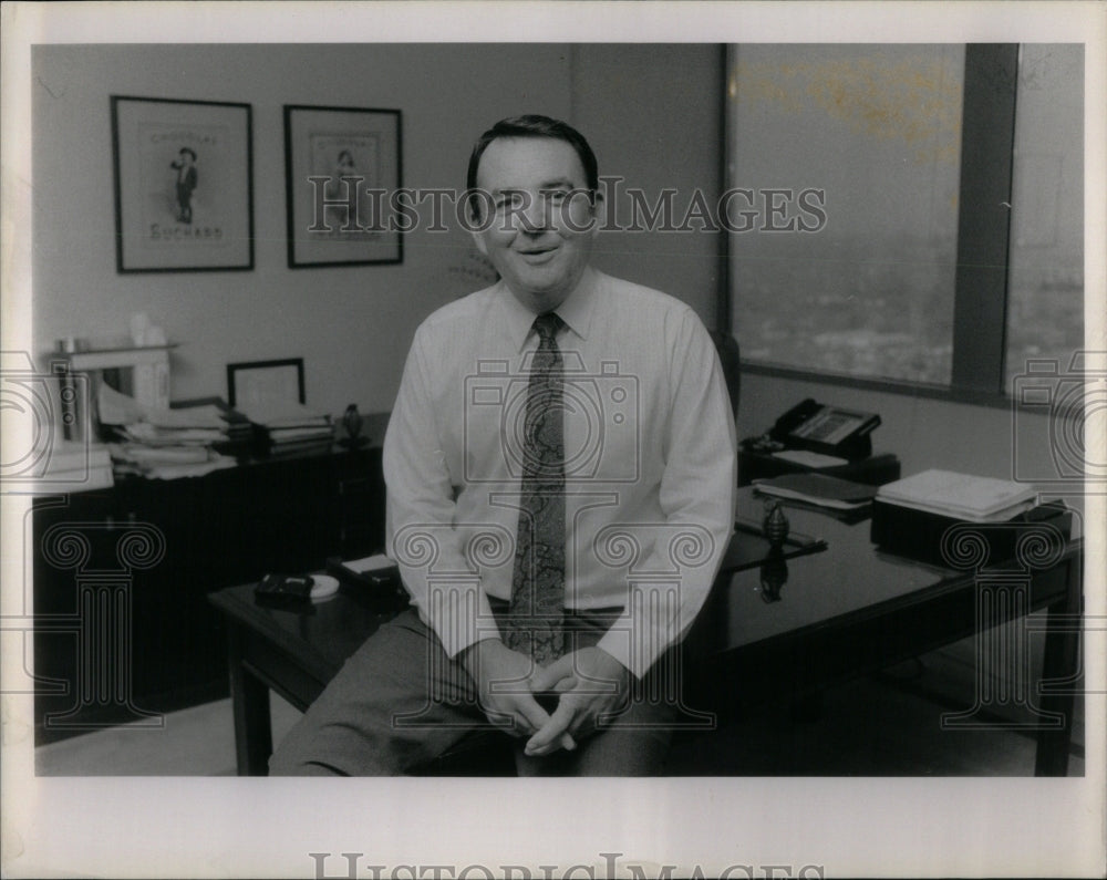 1991 Peter N. Rogers President CEO Branch - Historic Images