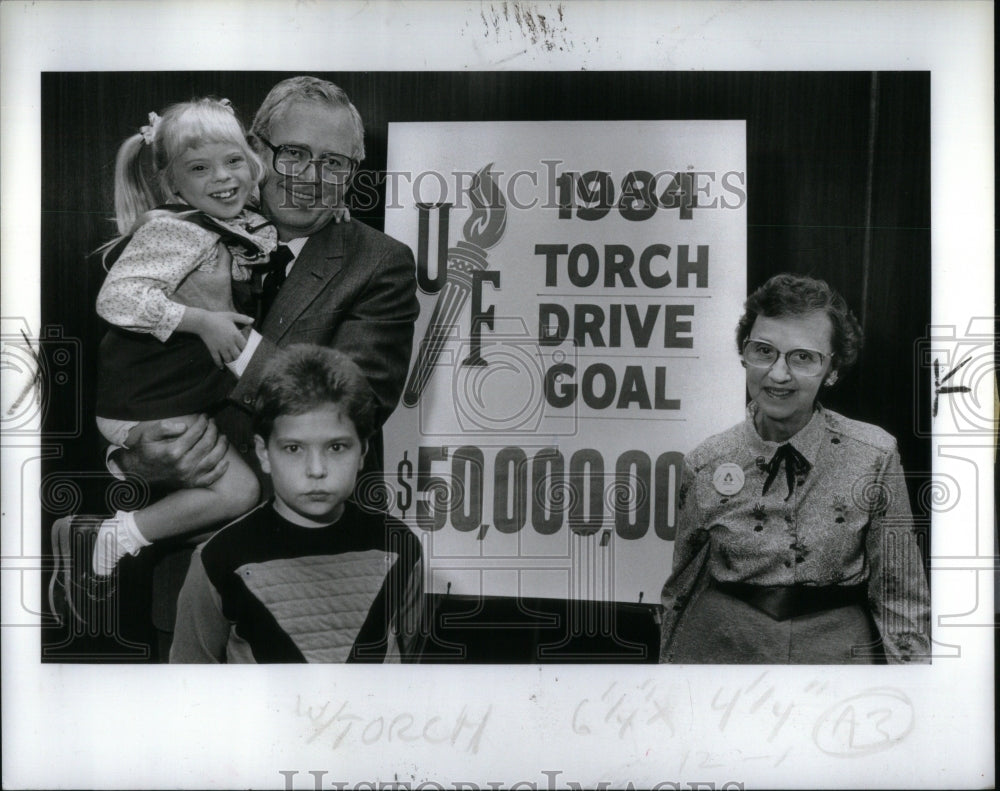 1984 United Foundation Torch Drive-Historic Images