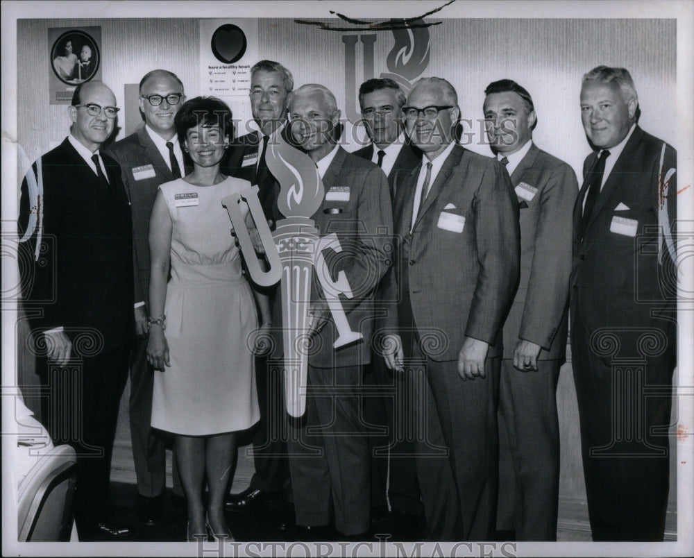 1966 United Foundation Torch Drive-Historic Images