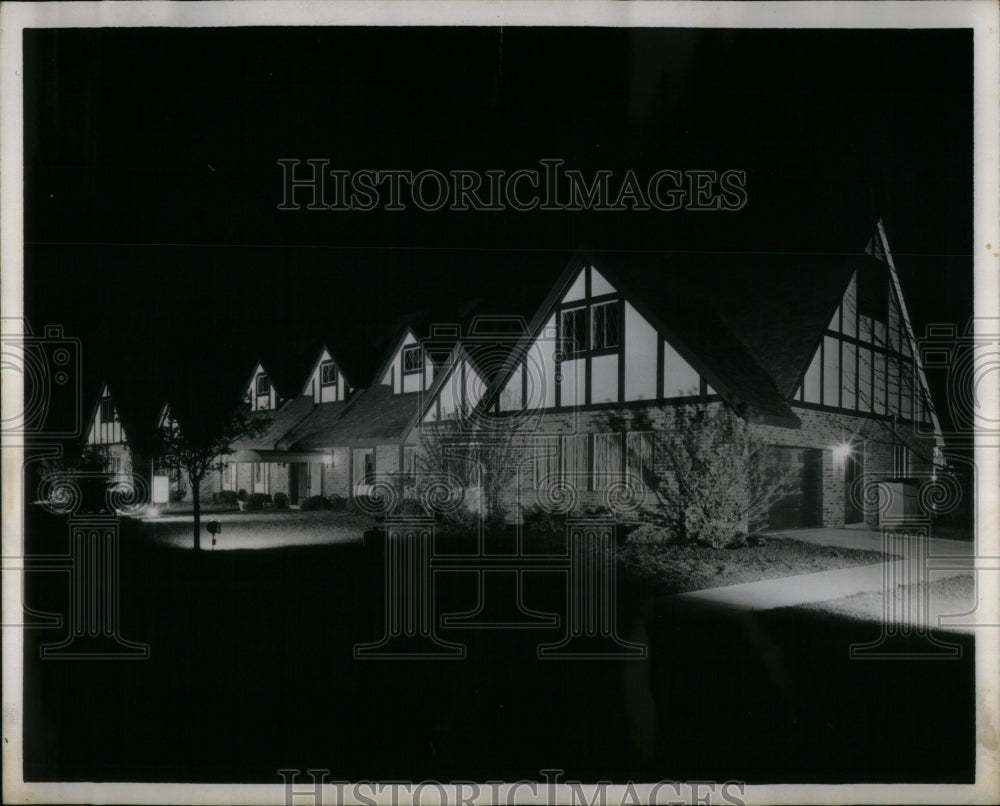 1985 Press Photo Brandywine Club Detroit Michigan - Historic Images