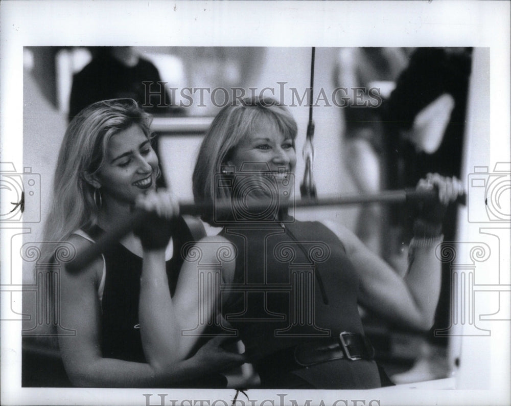 1992 Trainer Paula Cetean Fitness trainer-Historic Images