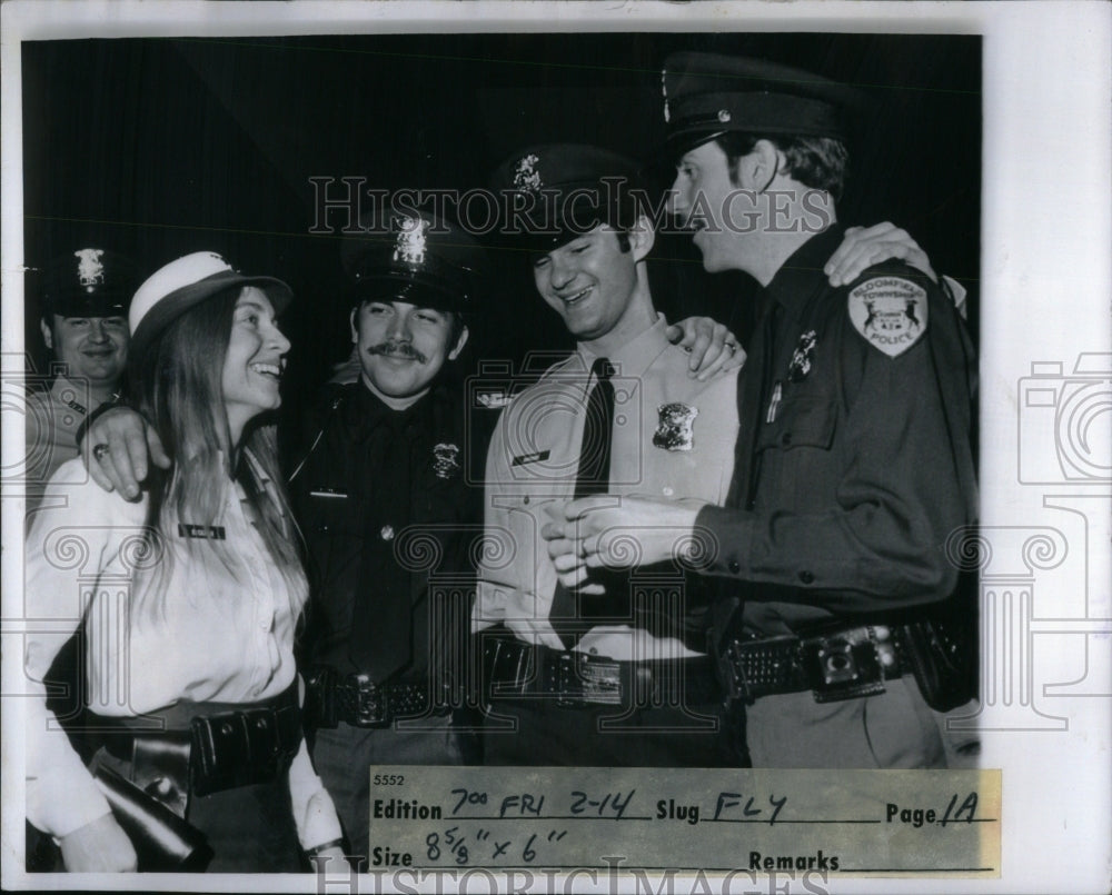 1975 Dena Rykman Police Richard Krimmel - Historic Images