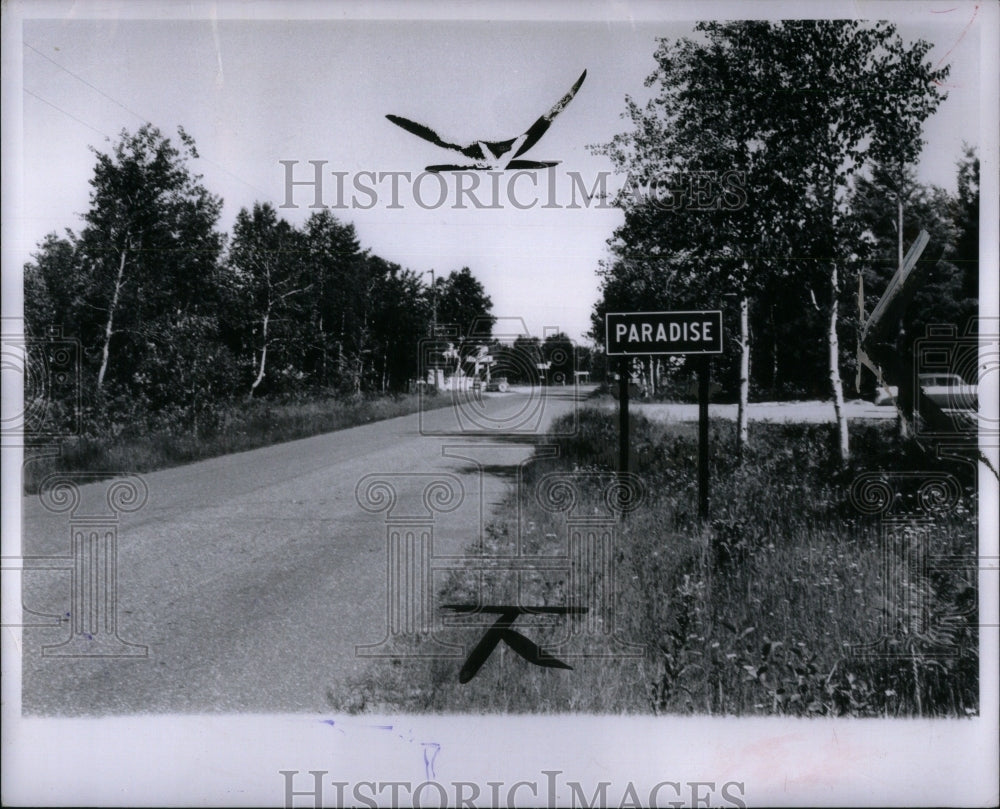 1962, Chippewa County Paradise Highway tiny - RRU91307 - Historic Images