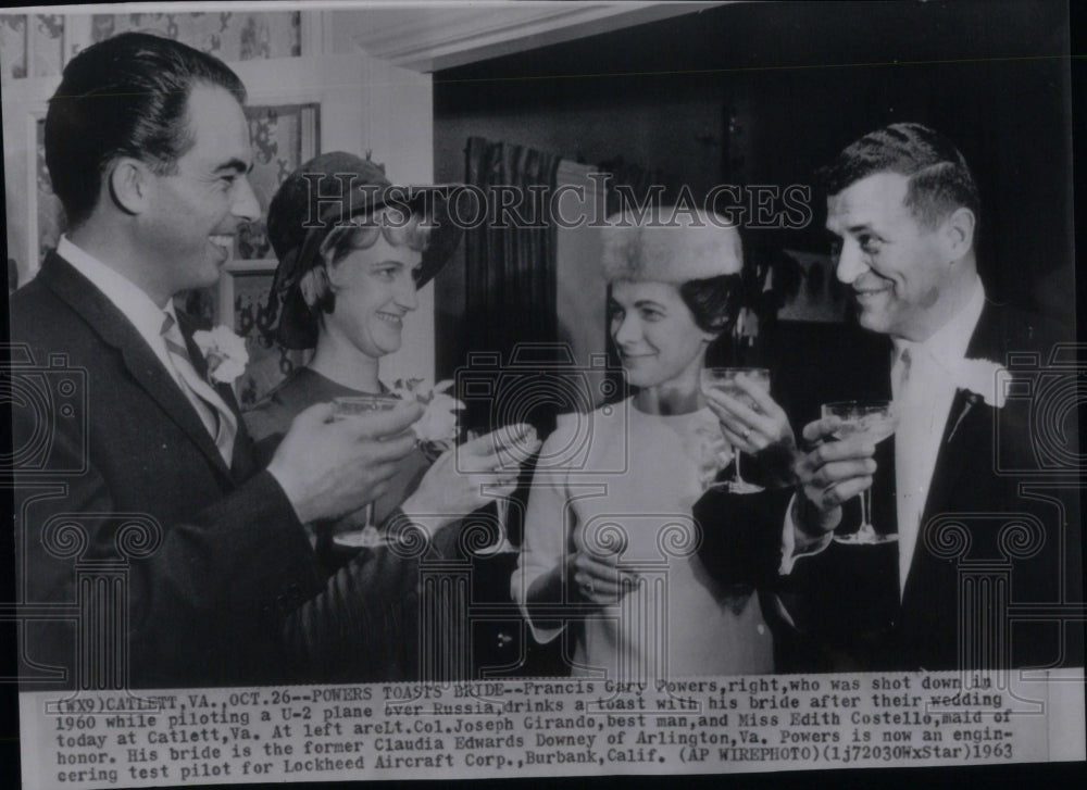 1963 Press Photo Francis Gary Powers Pilot California - RRU91391 - Historic Images