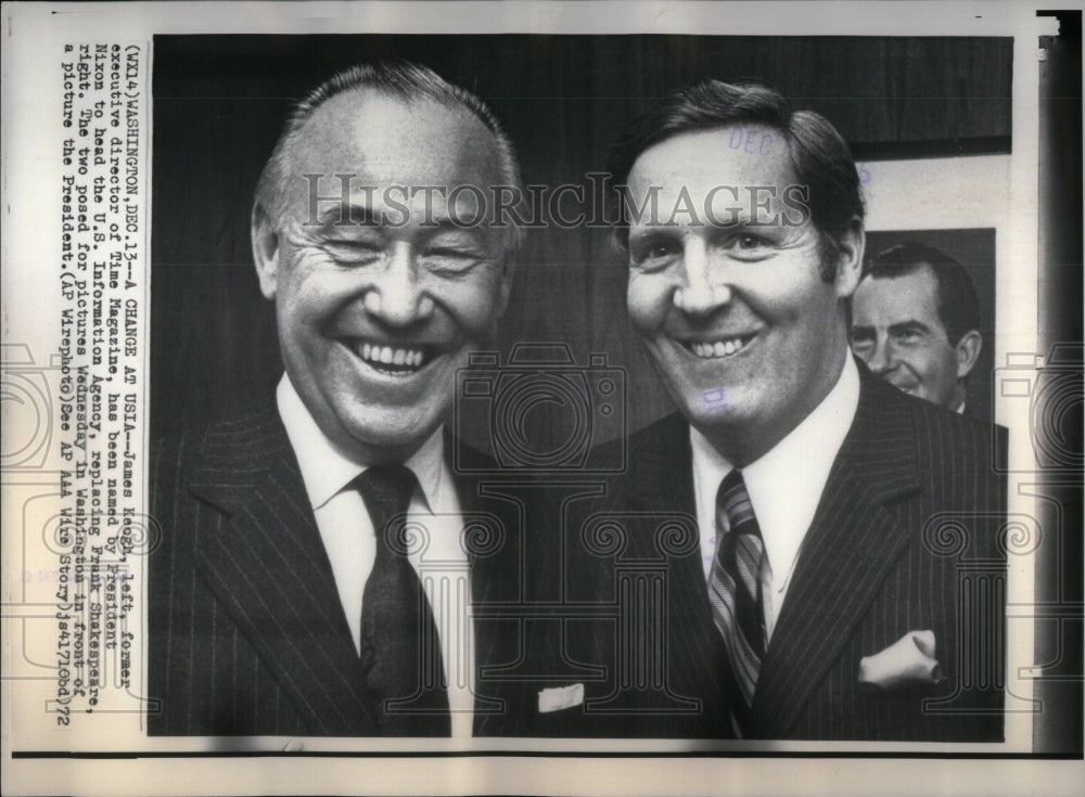 1972, James Keogh President Nixon Magazine - RRU91685 - Historic Images