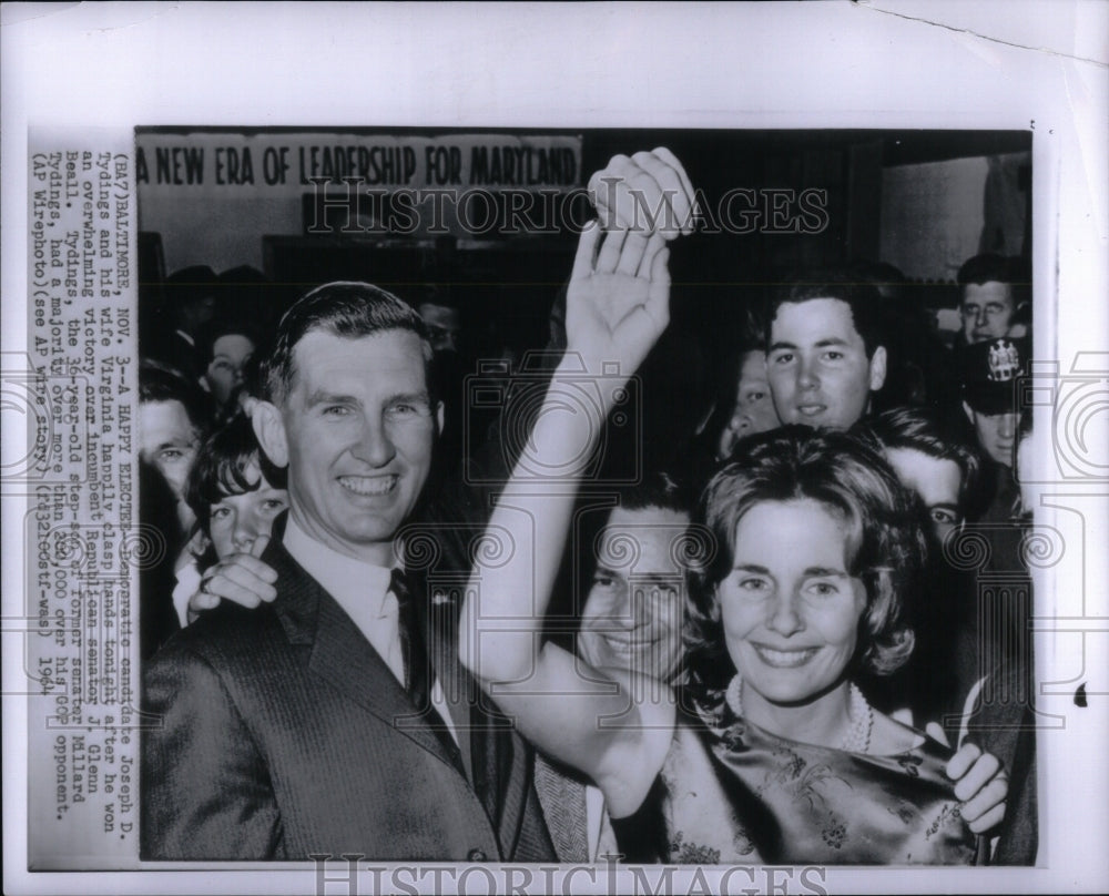 1964 Joseph Tydings Wins Senate Seat-Historic Images