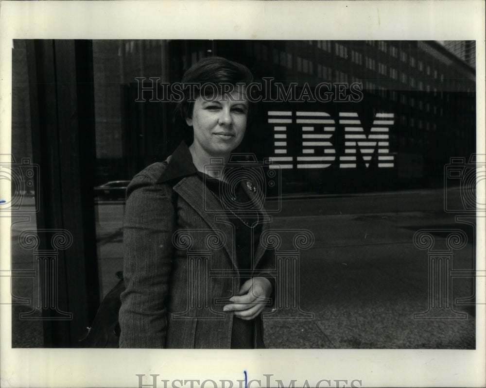 1977 Jura Silverman, Marketing for IBM - Historic Images