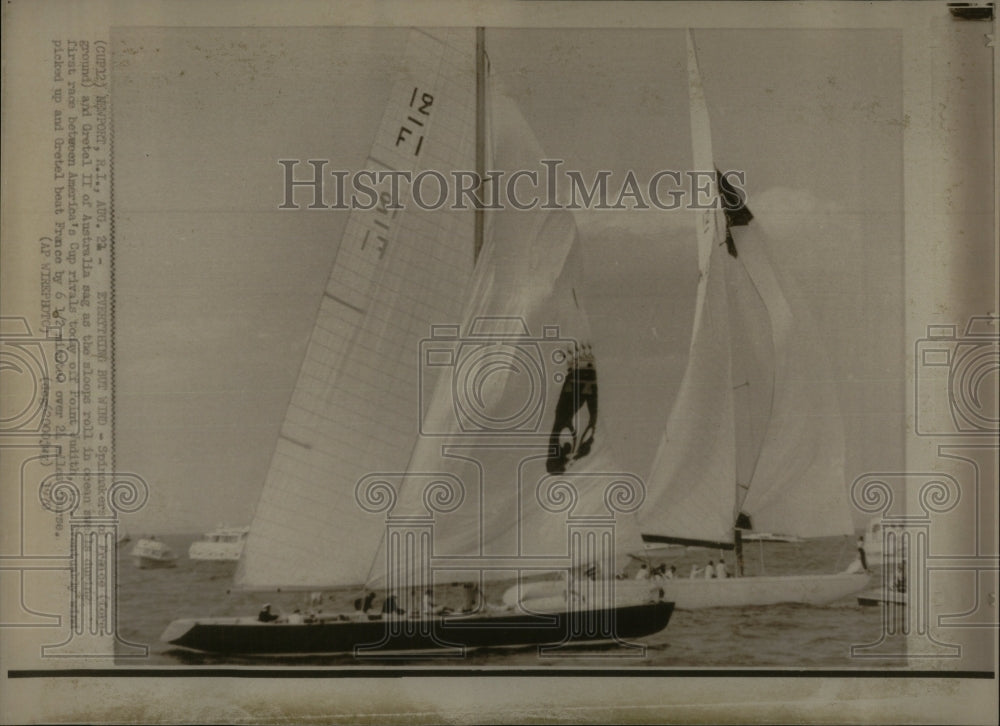 1970 Gretel II of Australia, America's Cup-Historic Images