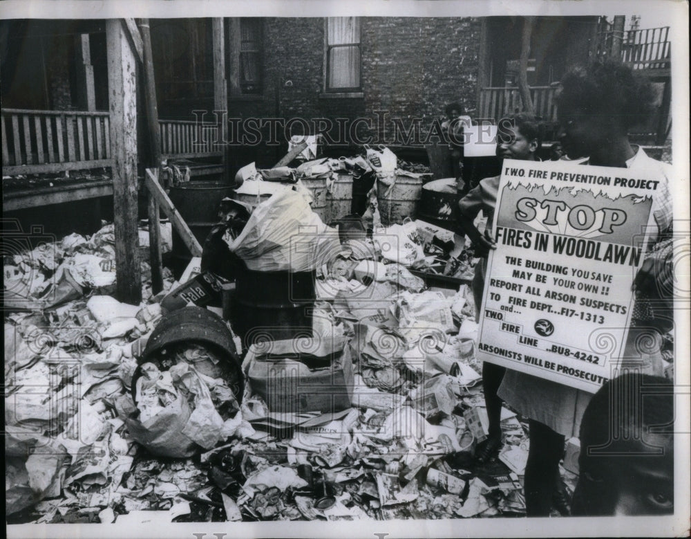 1971 Fire Prevention efforts in Woodlawn-Historic Images