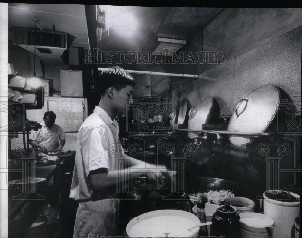 1967 Press Photo Wing Yee Chinese Restaurant N.Clark - RRU93045 - Historic Images