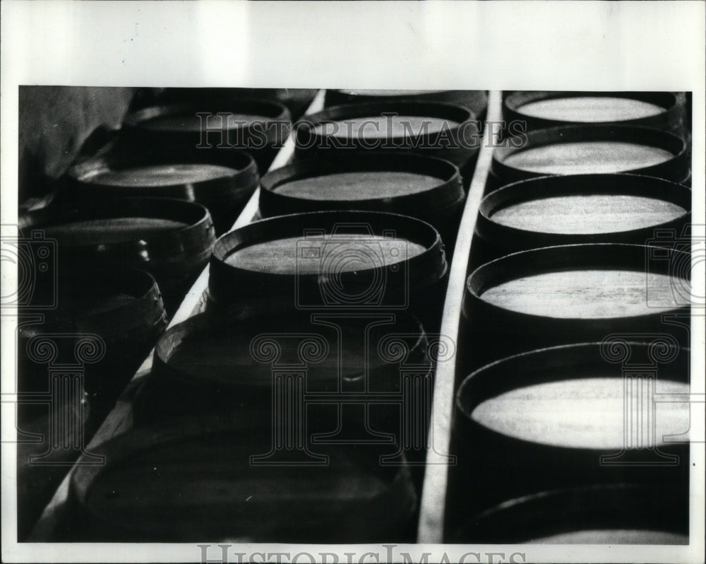 1977 Stainless Steel juice Grapes Aging - Historic Images